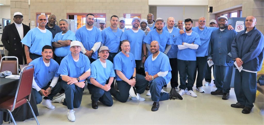 Youth Peer Mentor Program at Valley State Prison group photo of participants.