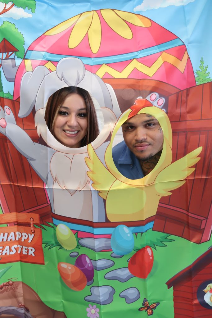 Visiting on Easter at High Desert State Prison.