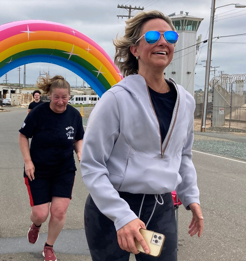 staff running at MCSP annual fun run