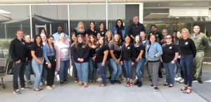 OVSRS staff gather for a group photo at