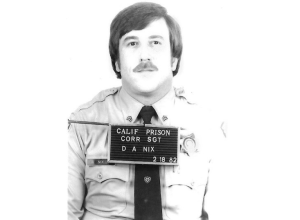 Duane Nix as a sergeant at San Quentin in 1982.