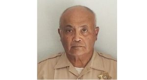 Frank Salas wearing his correctional officer uniform at San Quentin Rehabilitation Center.