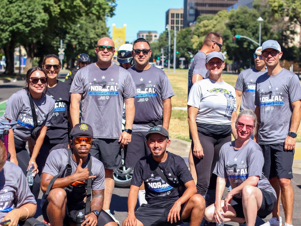 CDCR and CCHCS torch run participants.