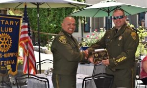 Juan Farias Officer of the Year in Sierra Conservation Center.