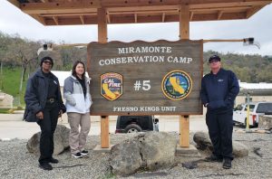 Ventura Training Center recruiters visited conservation camps to educate incarcerated firefighters about reentry training programs.