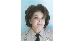 Patricia Ortiz, retired lieutenant, obituary image of her wearing a uniform.
