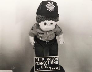 Correctional officer doll.