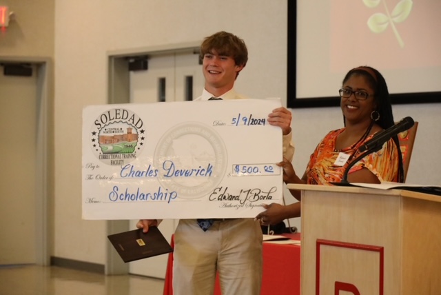 student receives one of three CTF EAC scholarships