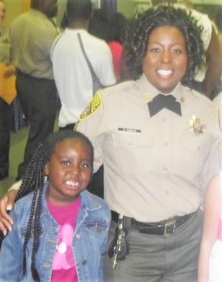 Mother and daughter in earlier years.