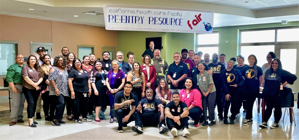 A resource fair at CHCF.