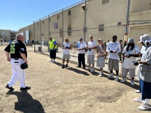 A Home Run Derby at California Men's Colony (CMC).