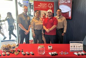 CRC staff held a Tip-A-Cop event at Top Golf to benefit Special Olympics.