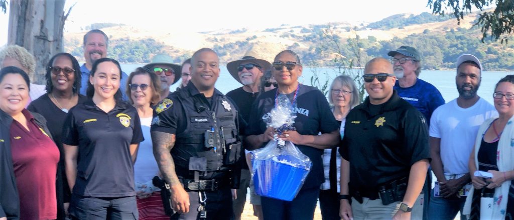 Parole staff and community members.