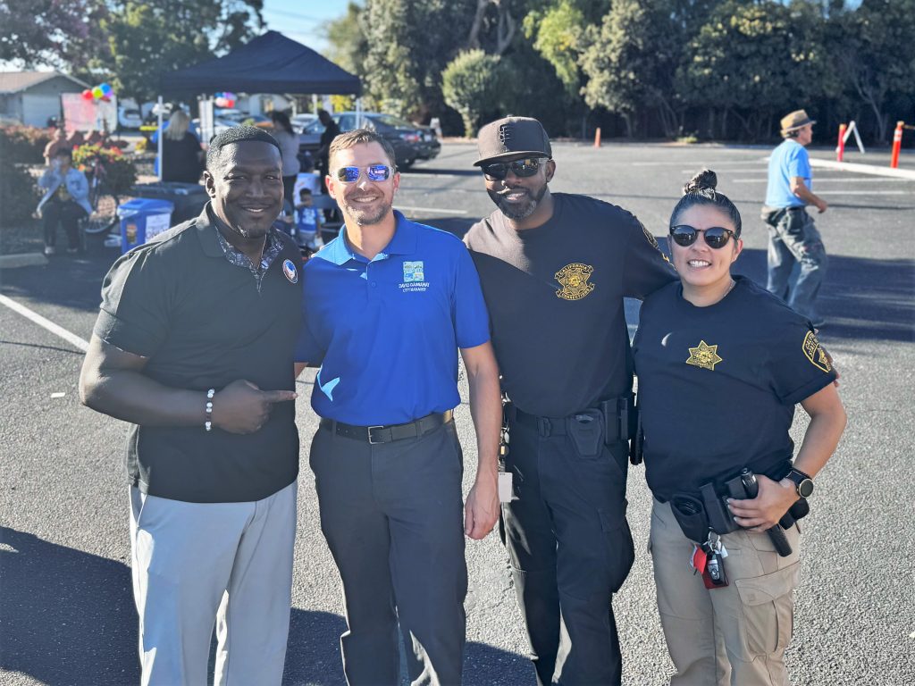 CDCR, CCHCS staff volunteer at National Night Out