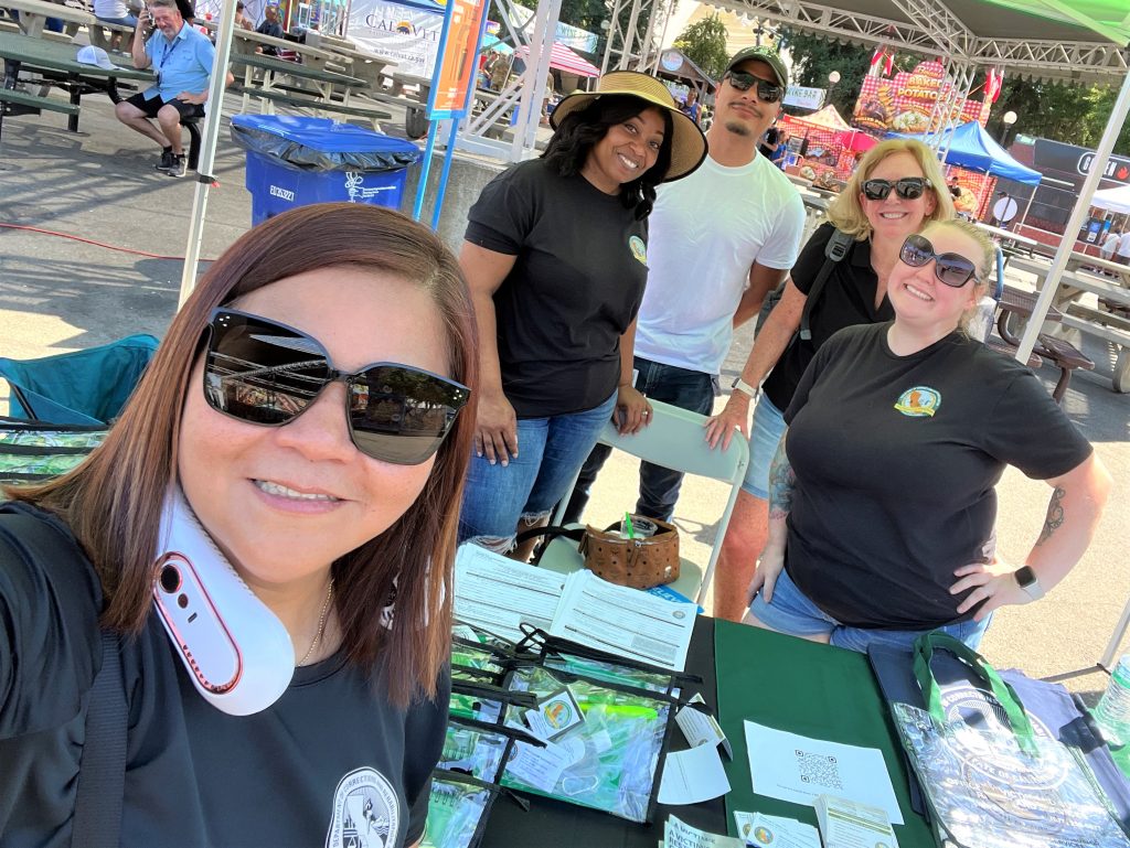 ovsrs staff at ca state fair