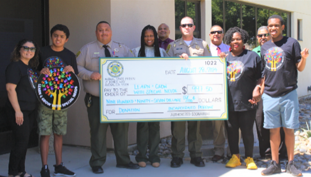 Avenal State Prison donates