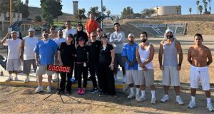 California Rehabilitation Center, Norco, 5k run incarcerated participants and volunteers.