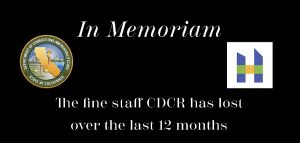 In memoriam 2024 screenshot of opening video.