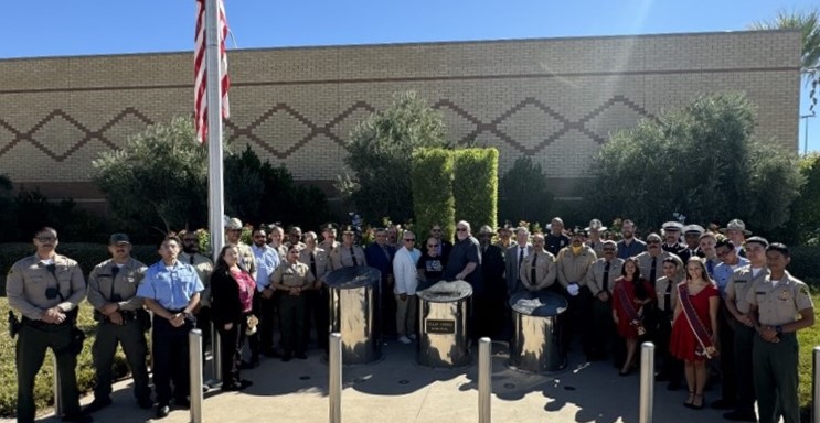 A 9/11 remembrance ceremony with CDCR.