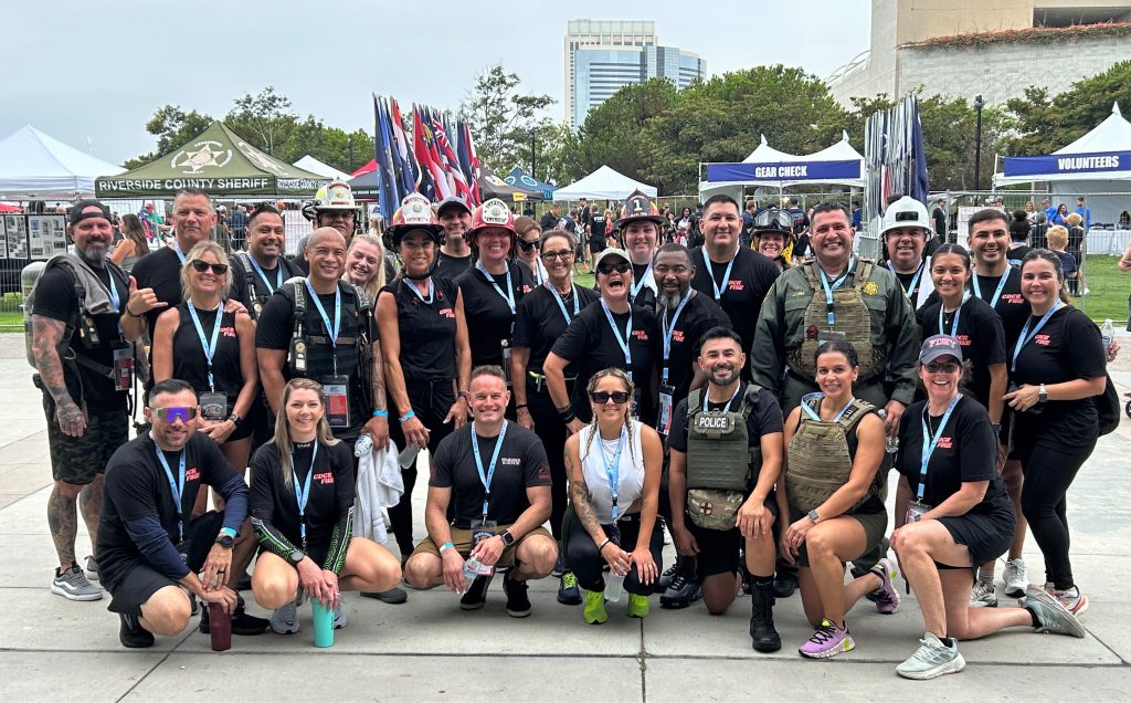 Team from RJD at a 9/11 memorial stair climb event in San Diego.