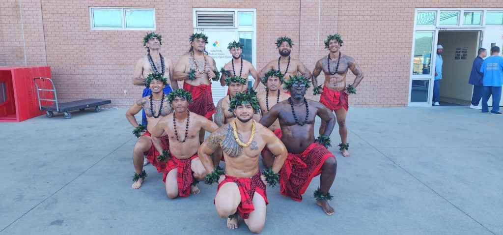 Cultural performers at the event.
