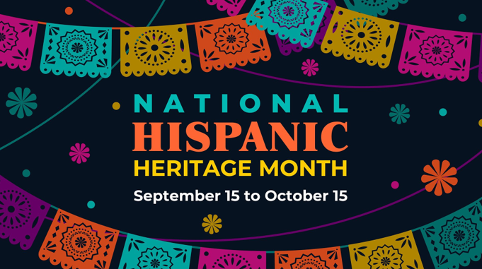 Hispanic heritage month logo