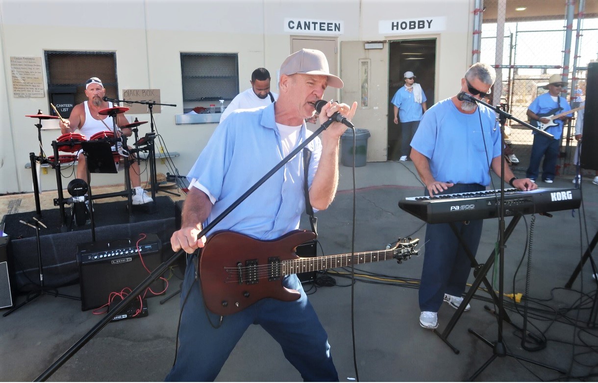 Avenal State Prison Battle of the Bands performers.
