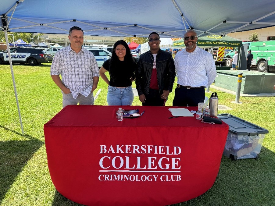 Bakersfield college students standing together
