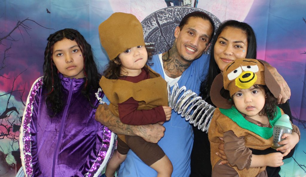 Mule Creek State Prison Halloween Bootastic visiting event.