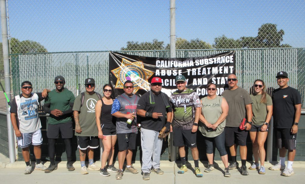 Coverage Relief team at the SATF staff softball tournament 