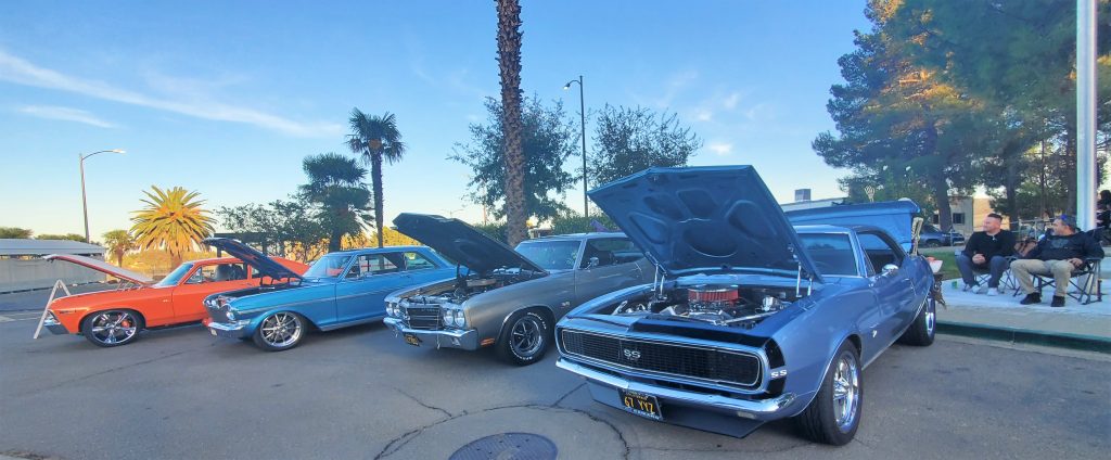 Car show at the family event at Solano prison in Vacaville.