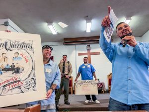CA model luncheon at San Quentin