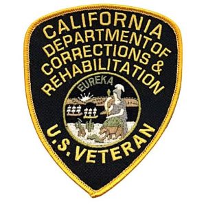 CDCR veteran patch can be worn during November in honor of Veterans Day.