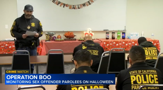 Operation Boo parole agents