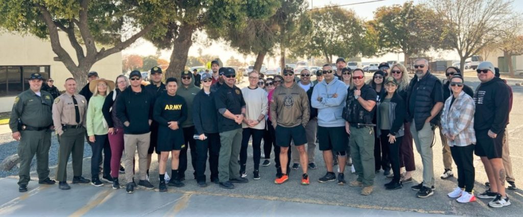 Group photo of staff at Avenal State Prison.