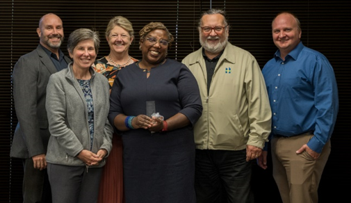 health care staff standing together