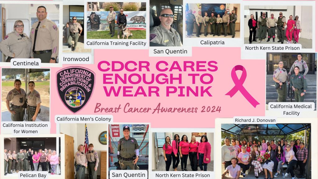 breast cancer awareness collage of photos