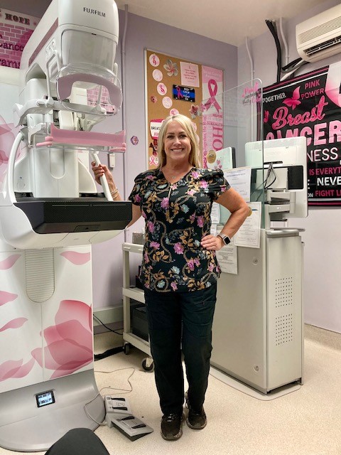 CIW mammography tech