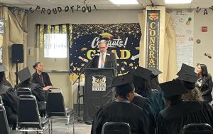 CIW ISUDT fall 2024 graduation with CEO as the keynote speaker.