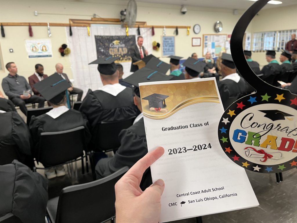 CMC San Luis Obispo graduation ceremony.