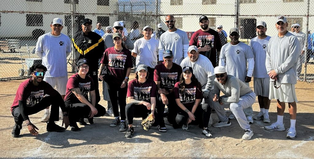 staff from CTF with veterans and general population incarcerated