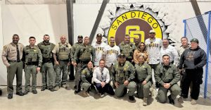The San Diego Padres players, along with their coaching staff, recently gathered with personnel at the Richard J. Donovan Correctional Facility (RJD).
