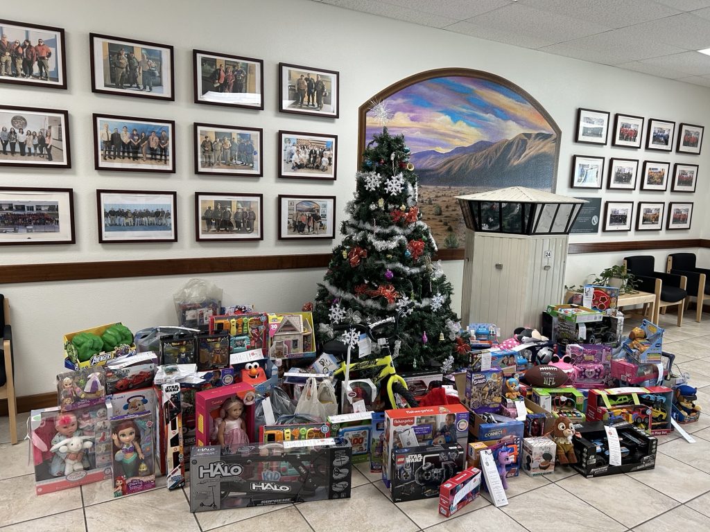 Angel Tree at Calipatria State Prison.