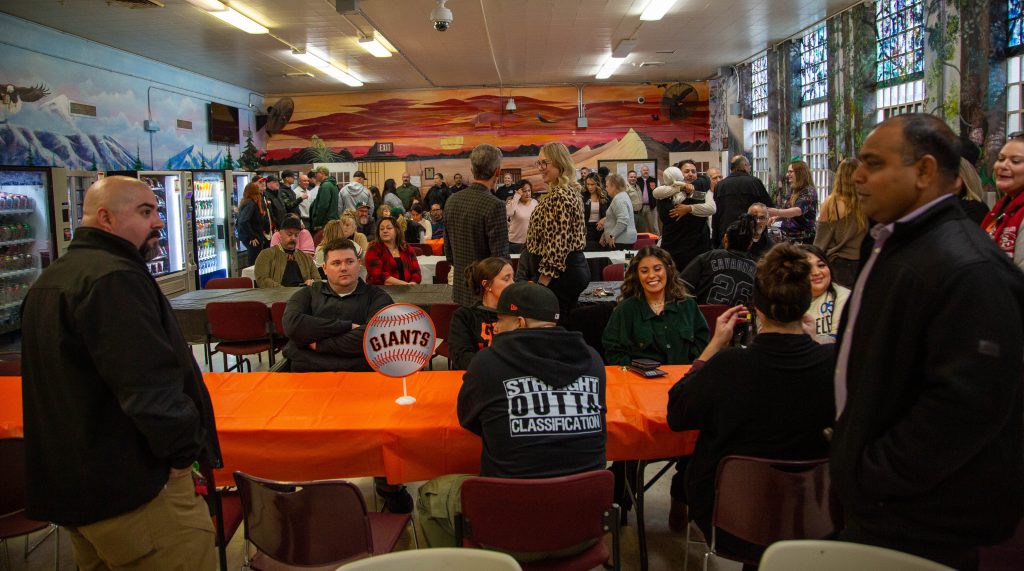 CMF staff at the retirement party.