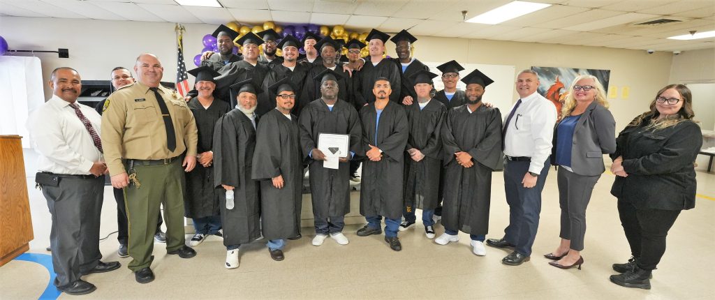 The first cohort of graduates at Wasco State Prison-Reception Center (WSP-RC).