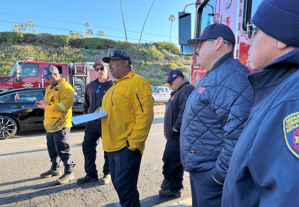 Planning session with the CDCR strike team.