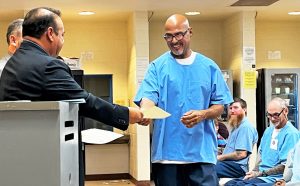 Certificate awarded to incarcerated person at CSP-Corcoran.