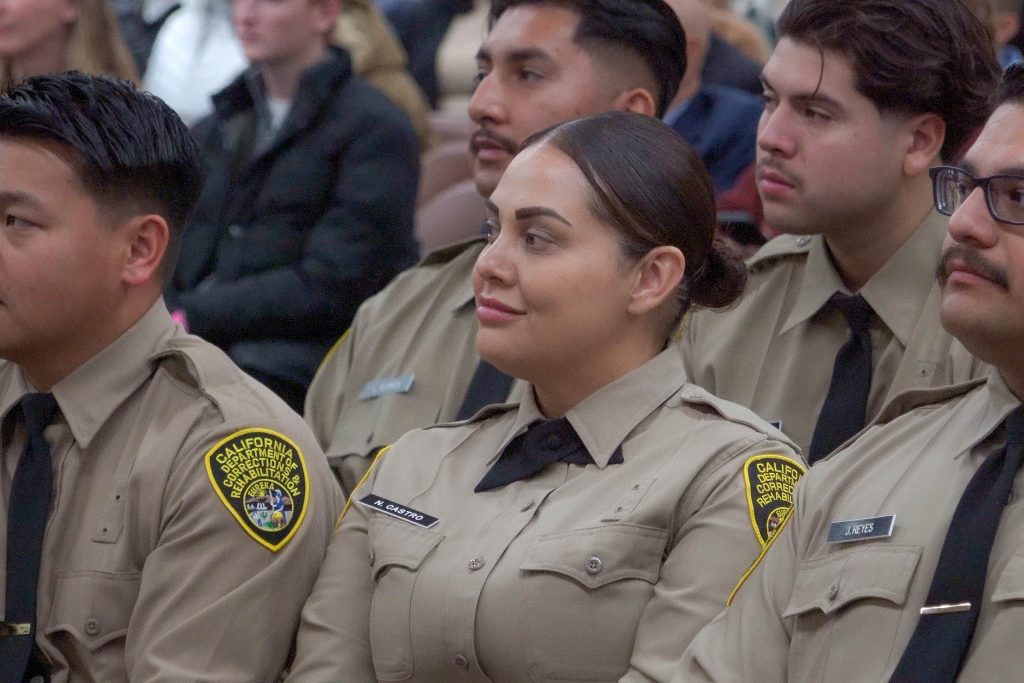 Cadets at the graduation.