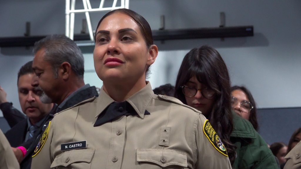 Cadet Nancy Castro is following in her late husband's CDCR career, graduating the academy in January 2025.