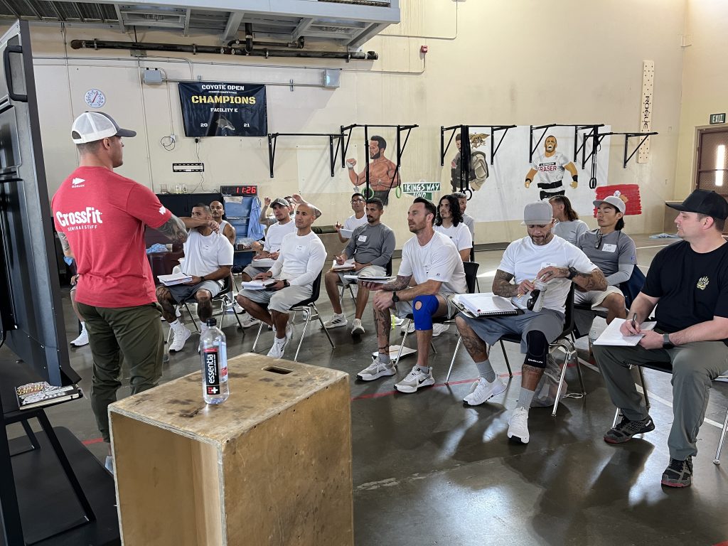 CrossFit instructor and incarcerated individuals
